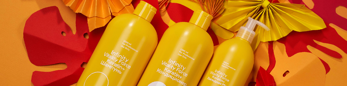 Линия Infinity Vitality Force: экстремальное восстановление волос